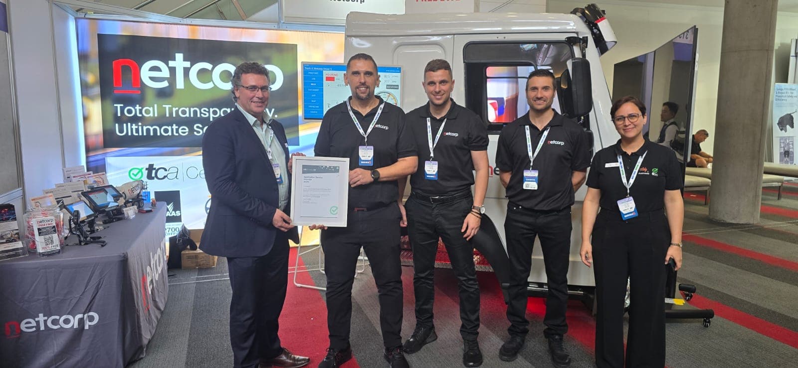 Netcorp at the Brisbane Truck Show 2025